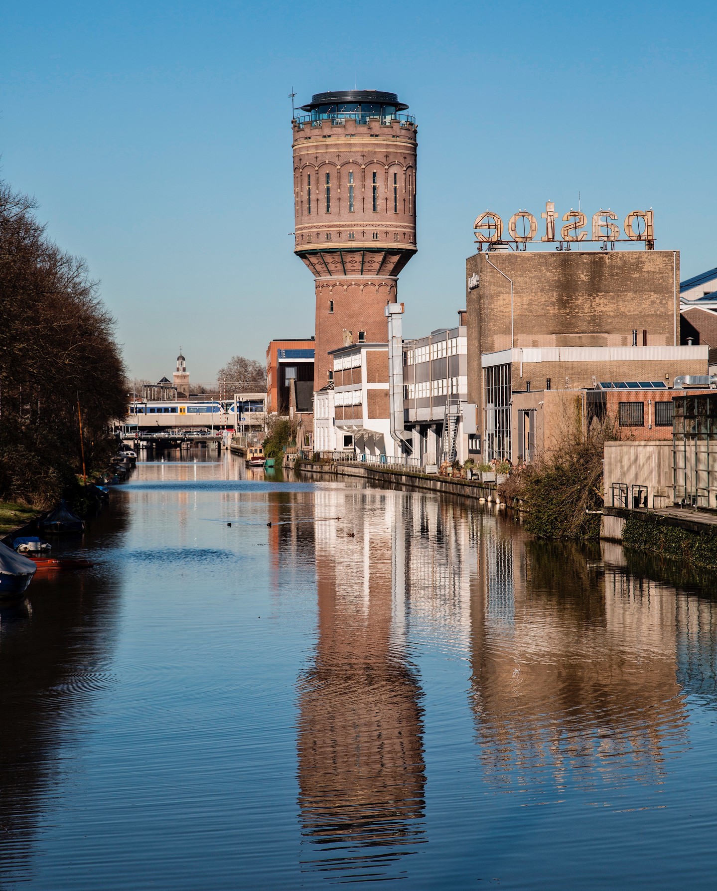 Winter views op de watertoren ❄️