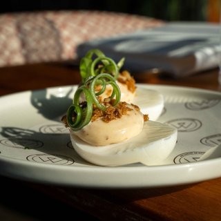 Een kleine amuse met grote smaak. Zacht, romig en in balans ✨